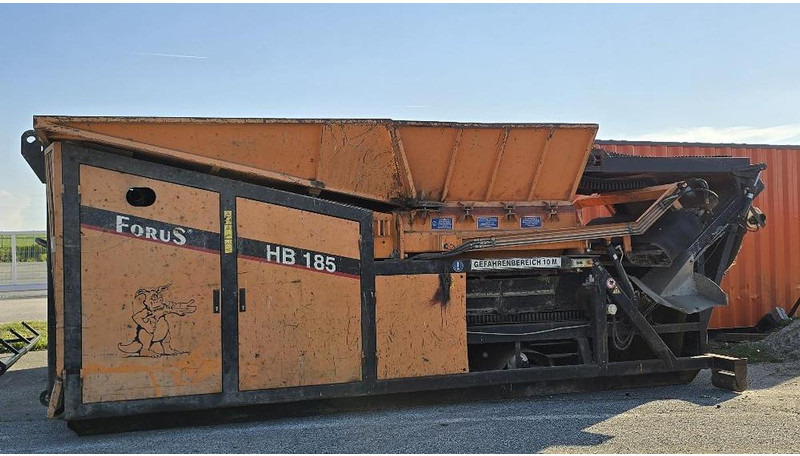 Forus HB 185 Schredder - Κατασκευή μηχανήματα: φωτογραφία 1 Forus HB 185 Schredder - Κατασκευή μηχανήματα: φωτογραφία 1
