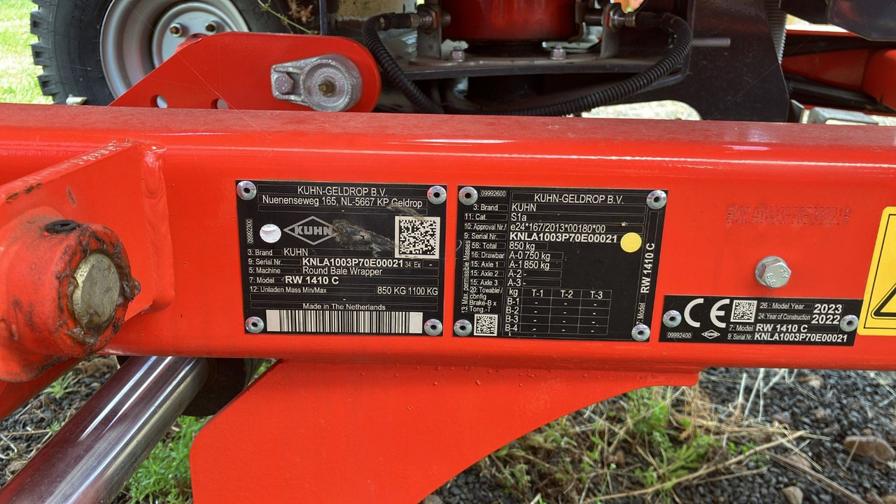 Kuhn RW 1410C - Μηχάνημα περιτύλιξης: φωτογραφία 5 Kuhn RW 1410C - Μηχάνημα περιτύλιξης: φωτογραφία 5