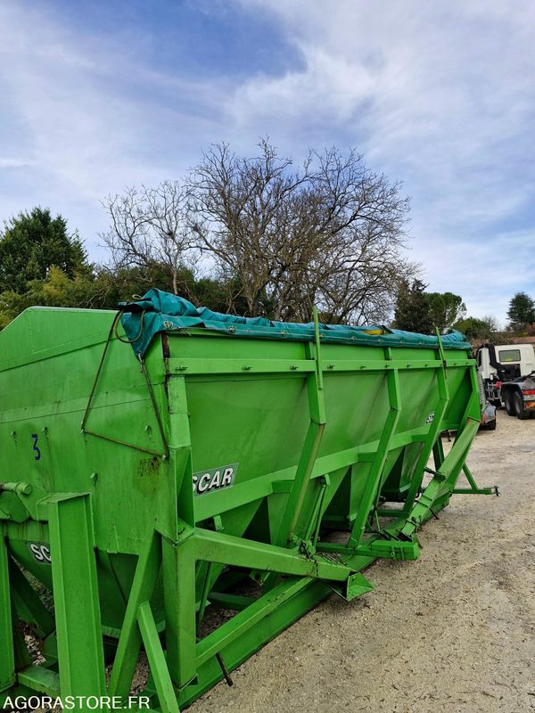 Benne a pieds 4 compartiments INOX 12 m3 - Φορτηγό: φωτογραφία 5 Benne a pieds 4 compartiments INOX 12 m3 - Φορτηγό: φωτογραφία 5