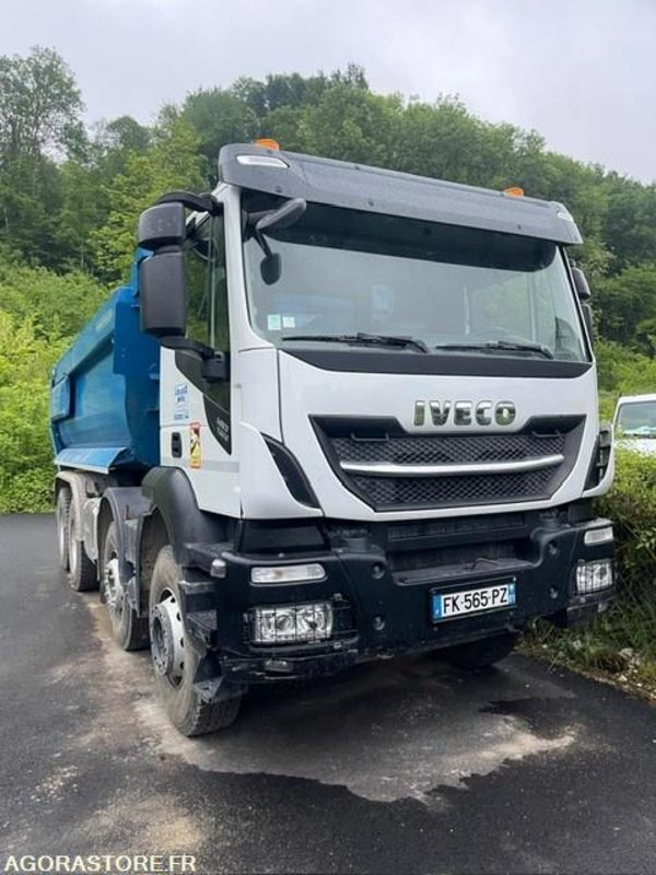CAMION 8X4 BENNE RONDE IVECO X-WAY 480 76 000 KM 2019 - Φορτηγό: φωτογραφία 1 CAMION 8X4 BENNE RONDE IVECO X-WAY 480 76 000 KM 2019 - Φορτηγό: φωτογραφία 1