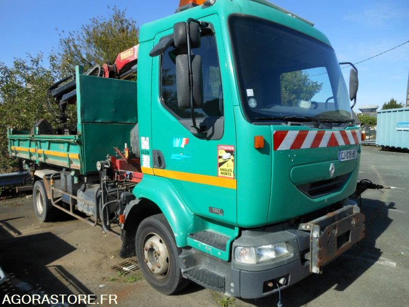CAMION PTAC < 19 T RENAULT M180 (CA219) - Φορτηγό με γερανό: φωτογραφία 5 CAMION PTAC < 19 T RENAULT M180 (CA219) - Φορτηγό με γερανό: φωτογραφία 5