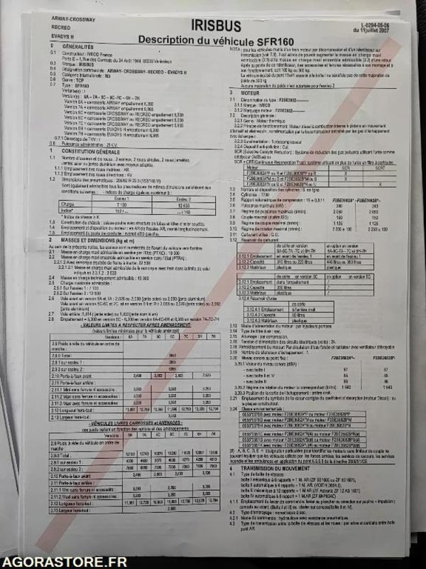 CAR - IVECO - CROSSWAY - 2007 / 508763 KM - BR256LX - 073340 - Σχολικό λεωφορείο: φωτογραφία 5 CAR - IVECO - CROSSWAY - 2007 / 508763 KM - BR256LX - 073340 - Σχολικό λεωφορείο: φωτογραφία 5