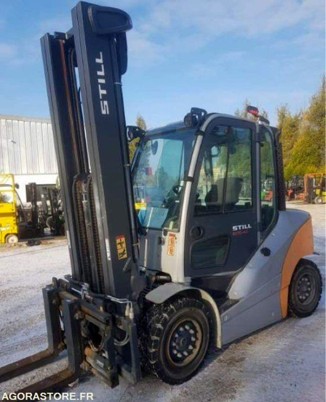 CHARIOT ELEVATEUR STILL RX70-40 DIESEL TRIPLEX 6580MM DE LEVE - Πετρελαιοκίνητο περονοφόρο: φωτογραφία 1 CHARIOT ELEVATEUR STILL RX70-40 DIESEL TRIPLEX 6580MM DE LEVE - Πετρελαιοκίνητο περονοφόρο: φωτογραφία 1