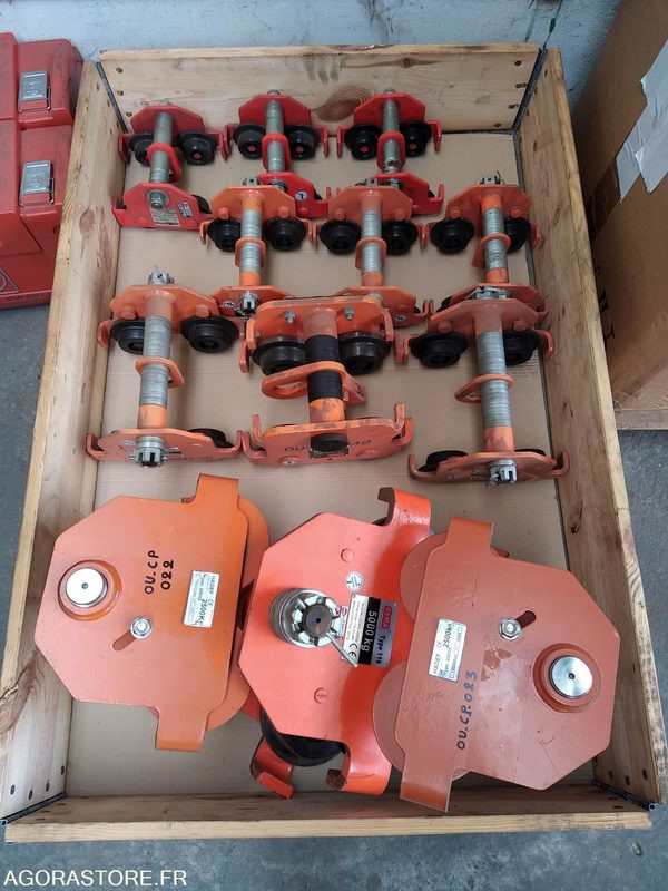 CHARIOT PORTE PALANS (lot de 12 chariots) - Εργαλείο/ Εξοπλισμός: φωτογραφία 1 CHARIOT PORTE PALANS (lot de 12 chariots) - Εργαλείο/ Εξοπλισμός: φωτογραφία 1