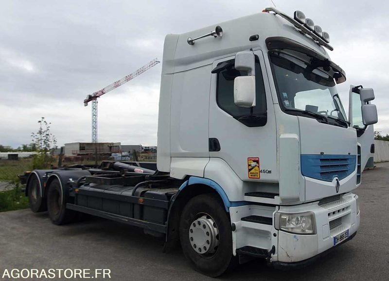 Camion ampliroll Renault lander 450dxi 2008 490000km - Φορτηγό φόρτωσης γάντζου: φωτογραφία 1 Camion ampliroll Renault lander 450dxi 2008 490000km - Φορτηγό φόρτωσης γάντζου: φωτογραφία 1