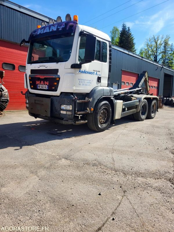 Camion ampliroll man tgs 33 400 - 827 000 KMS - 2009 - Φορτηγό φόρτωσης γάντζου: φωτογραφία 4 Camion ampliroll man tgs 33 400 - 827 000 KMS - 2009 - Φορτηγό φόρτωσης γάντζου: φωτογραφία 4