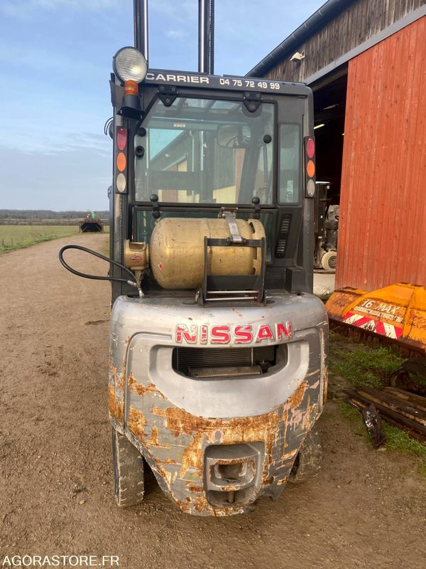 Chariot élévateur GAZ NISSAN 1.8T - Υγραεριοκίνητο περονοφόρο: φωτογραφία 5 Chariot élévateur GAZ NISSAN 1.8T - Υγραεριοκίνητο περονοφόρο: φωτογραφία 5