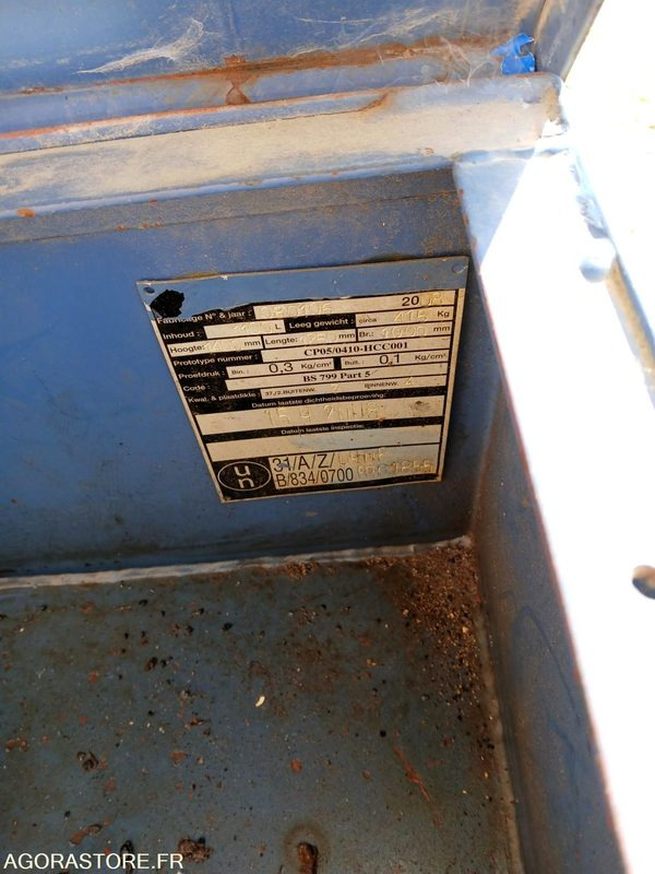 Cuve gazole métallique avec distributeur Bollaert - Εξοπλισμού κατασκευών: φωτογραφία 3 Cuve gazole métallique avec distributeur Bollaert - Εξοπλισμού κατασκευών: φωτογραφία 3