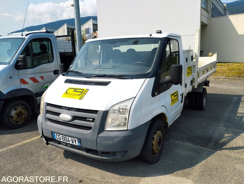 FORD TRANSIT BENNE ET COFFRE - 115cv BV Méca - Année 2008 - 147000kms - Όχημα με ανατρεπομενη καροτσα: φωτογραφία 1 FORD TRANSIT BENNE ET COFFRE - 115cv BV Méca - Année 2008 - 147000kms - Όχημα με ανατρεπομενη καροτσα: φωτογραφία 1
