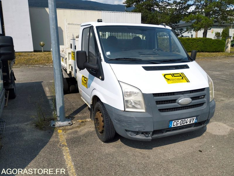 FORD TRANSIT BENNE ET COFFRE - 115cv BV Méca - Année 2008 - 147000kms - Όχημα με ανατρεπομενη καροτσα: φωτογραφία 2 FORD TRANSIT BENNE ET COFFRE - 115cv BV Méca - Année 2008 - 147000kms - Όχημα με ανατρεπομενη καροτσα: φωτογραφία 2