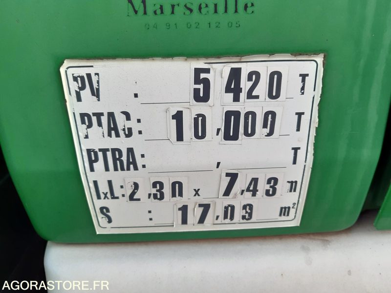 FOURGON RENAULT 10T - CD388BR - Φορτηγό κόφα: φωτογραφία 5 FOURGON RENAULT 10T - CD388BR - Φορτηγό κόφα: φωτογραφία 5
