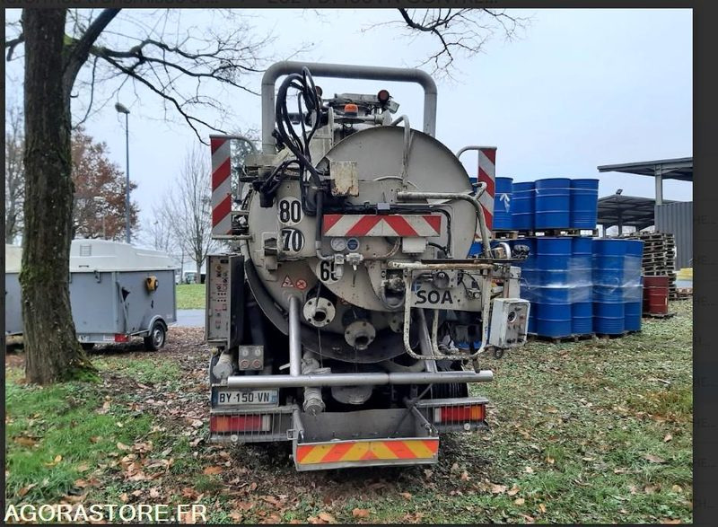 HYDROCUREUR MIXTE DAF BY-150-VN - 2002 - 365 120 KM - Όχημα εκκένωσης βόθρων: φωτογραφία 2 HYDROCUREUR MIXTE DAF BY-150-VN - 2002 - 365 120 KM - Όχημα εκκένωσης βόθρων: φωτογραφία 2