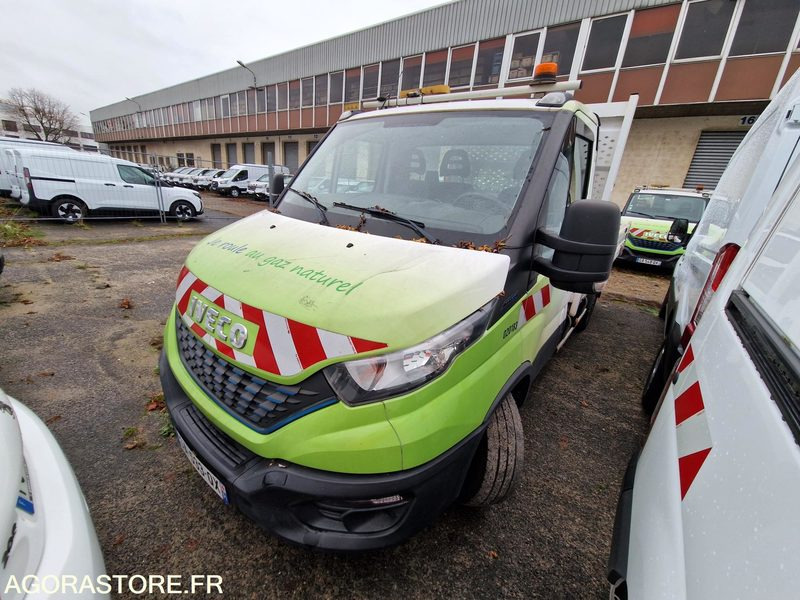 IVECO 35S14N BENNE BASCULANTE + GRUE - 2021/ 51912 KM (GA533QX) - Όχημα με ανατρεπομενη καροτσα: φωτογραφία 1 IVECO 35S14N BENNE BASCULANTE + GRUE - 2021/ 51912 KM (GA533QX) - Όχημα με ανατρεπομενη καροτσα: φωτογραφία 1