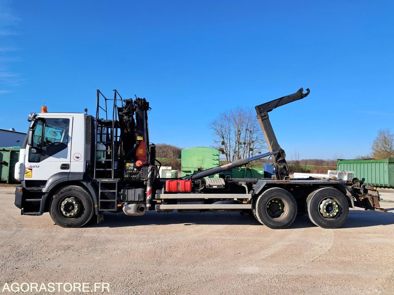 IVECO GRUE AMPLIROLL 559000 kms 2009 - Φορτηγό φόρτωσης γάντζου: φωτογραφία 3 IVECO GRUE AMPLIROLL 559000 kms 2009 - Φορτηγό φόρτωσης γάντζου: φωτογραφία 3