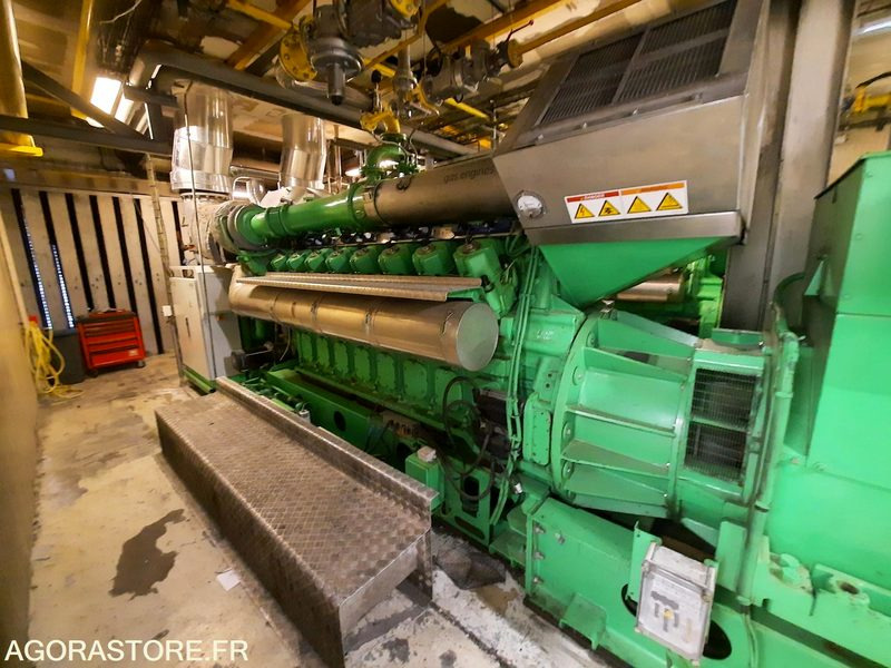 Lot de 2 unités de cogénération Jenbacher JMS 616 GS-N.L - Βιομηχανική γεννήτρια: φωτογραφία 2 Lot de 2 unités de cogénération Jenbacher JMS 616 GS-N.L - Βιομηχανική γεννήτρια: φωτογραφία 2