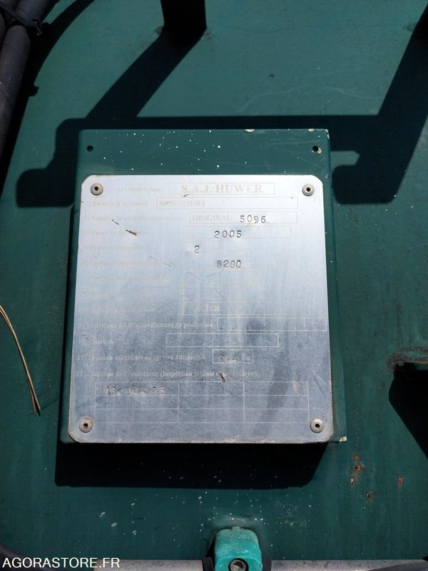 MERCEDES Atego 1828 HUWER 2005 378491KM ROULANT EXPORT UNIQUEMENT - Όχημα εκκένωσης βόθρων: φωτογραφία 5 MERCEDES Atego 1828 HUWER 2005 378491KM ROULANT EXPORT UNIQUEMENT - Όχημα εκκένωσης βόθρων: φωτογραφία 5