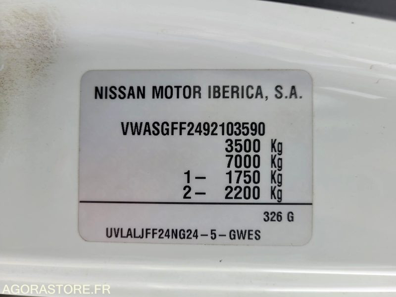 Απορριμματοφόρο Mini benne à ordures ménagères NISSAN DIESEL AK-906-PP POUR PIECES: φωτογραφία 16