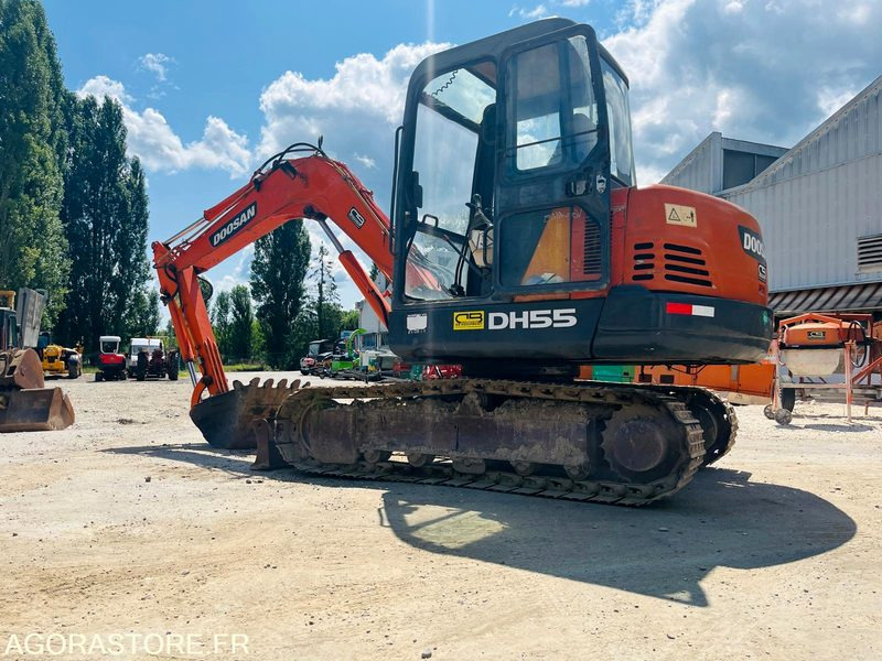Mini pelle 5T DOOSAN DH55 - Année 2004 - Εκσκαφέας: φωτογραφία 3 Mini pelle 5T DOOSAN DH55 - Année 2004 - Εκσκαφέας: φωτογραφία 3
