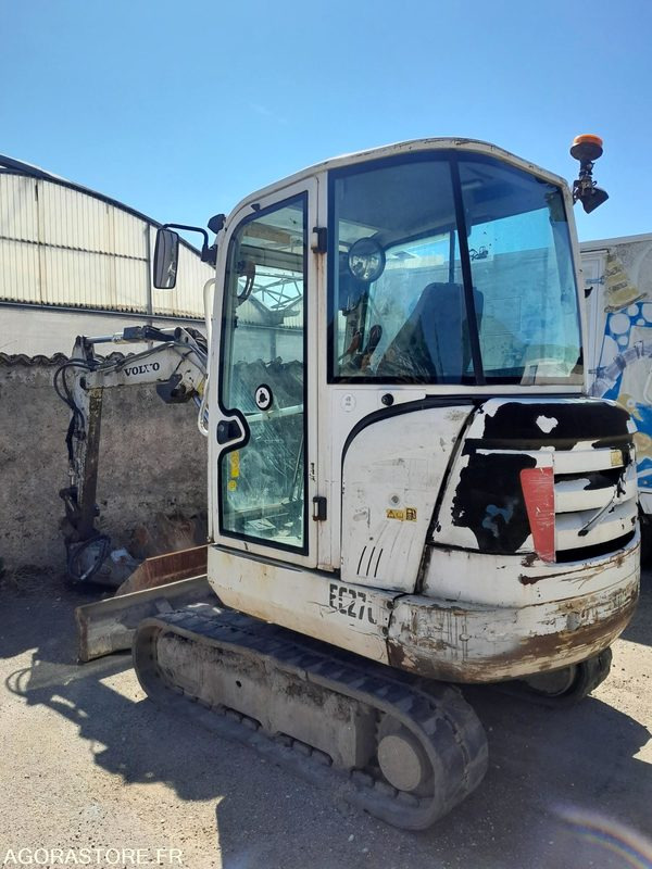 Minipelle Volvo EC27 - Εκσκαφέας: φωτογραφία 3 Minipelle Volvo EC27 - Εκσκαφέας: φωτογραφία 3