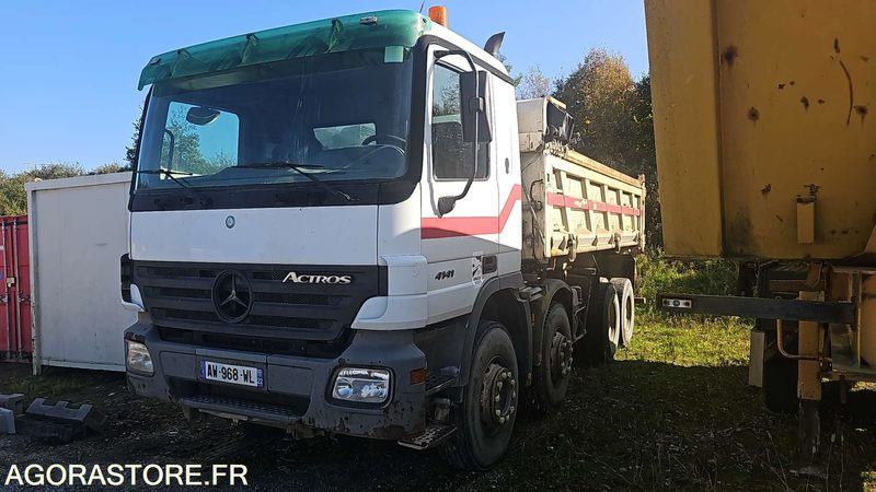 PORTEUR BENNE MERCEDES ACTROS - 2004 - 851170KM - AW968WL - Φορτηγό ανατρεπόμενο: φωτογραφία 1 PORTEUR BENNE MERCEDES ACTROS - 2004 - 851170KM - AW968WL - Φορτηγό ανατρεπόμενο: φωτογραφία 1