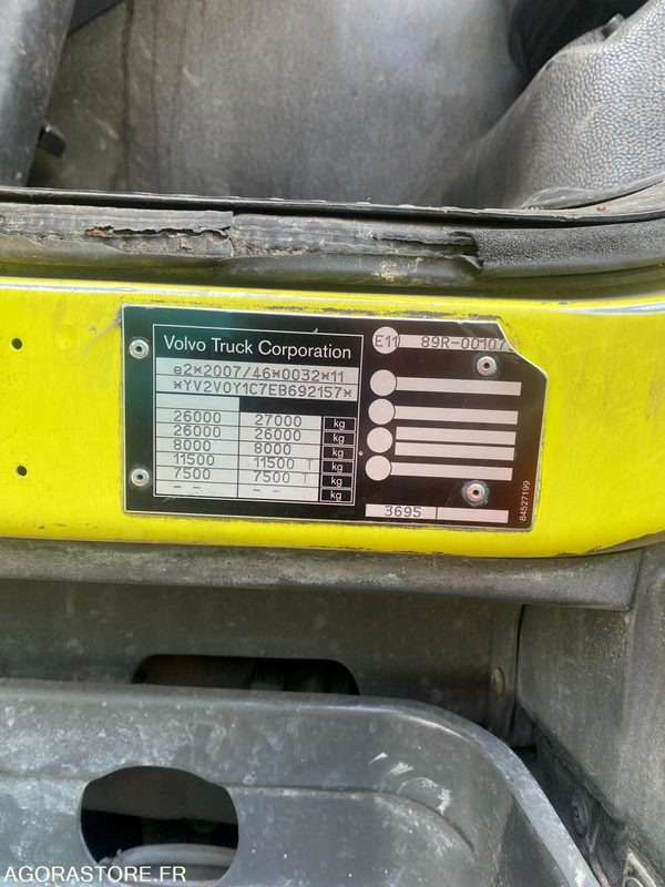 PORTEUR BOM 26T VOLVO GEESINK - 160803km- 2014 (4002) - Απορριμματοφόρο: φωτογραφία 4 PORTEUR BOM 26T VOLVO GEESINK - 160803km- 2014 (4002) - Απορριμματοφόρο: φωτογραφία 4