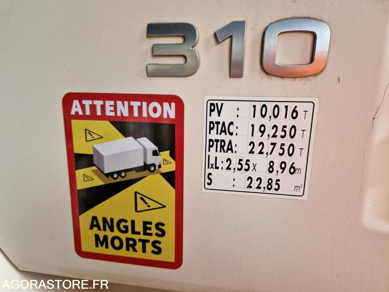 Φορτηγό Porteur Benne Grue Iveco 310 E5 - 2008 - 140755 Kms - DW524GX: φωτογραφία 19