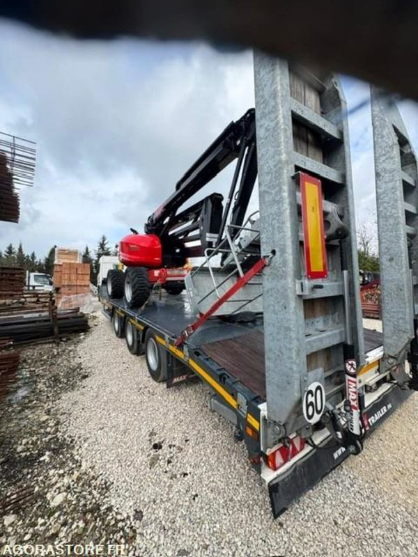 REMORQUE PORTE ENGIN 3 ESSIEUX CENTRAUX MAX TRAILER 2022 1500 KM - Ρυμούλκα με χαμηλό δάπεδο: φωτογραφία 5 REMORQUE PORTE ENGIN 3 ESSIEUX CENTRAUX MAX TRAILER 2022 1500 KM - Ρυμούλκα με χαμηλό δάπεδο: φωτογραφία 5