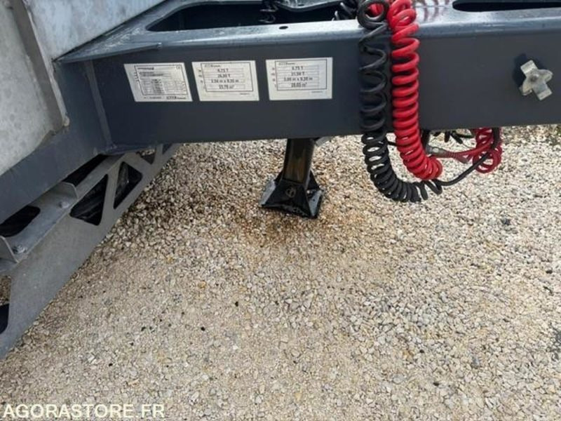 REMORQUE PORTE ENGIN 3 ESSIEUX CENTRAUX MAX TRAILER 2022 1500 KM - Ρυμούλκα με χαμηλό δάπεδο: φωτογραφία 2 REMORQUE PORTE ENGIN 3 ESSIEUX CENTRAUX MAX TRAILER 2022 1500 KM - Ρυμούλκα με χαμηλό δάπεδο: φωτογραφία 2
