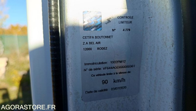 Σάρωθρο δρόμων RENAULT MAJOR SCARAB - 2007 - 4730h: φωτογραφία 8