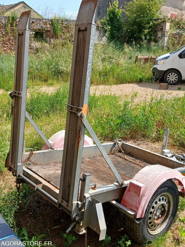 Remorque PORTE ROULEAU HUBIERE - Τρέιλερ πλατφόρμα/ Καρότσα: φωτογραφία 2 Remorque PORTE ROULEAU HUBIERE - Τρέιλερ πλατφόρμα/ Καρότσα: φωτογραφία 2