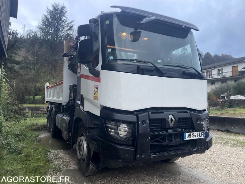 Renault trucks C460 26T BENNE GRUE - 2014 - 347103 -DM941LF - Φορτηγό: φωτογραφία 2 Renault trucks C460 26T BENNE GRUE - 2014 - 347103 -DM941LF - Φορτηγό: φωτογραφία 2
