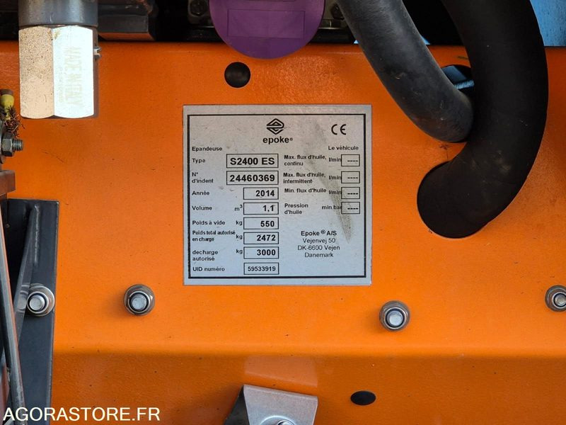 SALEUSE EPOKE S2400 ES 2014 AVEC MOTEUR AUXILIAIRE - Μηχανήματα κήπου: φωτογραφία 2 SALEUSE EPOKE S2400 ES 2014 AVEC MOTEUR AUXILIAIRE - Μηχανήματα κήπου: φωτογραφία 2