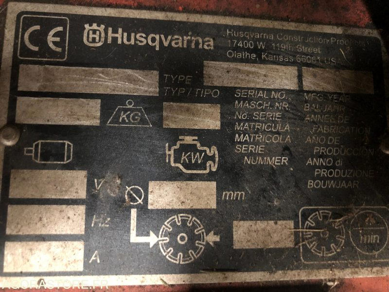 SCIE A SOL HUSQVARNA FS413 - 500 mm - Εξοπλισμού κατασκευών: φωτογραφία 5 SCIE A SOL HUSQVARNA FS413 - 500 mm - Εξοπλισμού κατασκευών: φωτογραφία 5