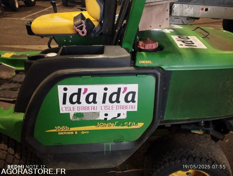 TONDEUSE JOHN DEERE 1565 - Χλοοκοπτικό: φωτογραφία 5 TONDEUSE JOHN DEERE 1565 - Χλοοκοπτικό: φωτογραφία 5