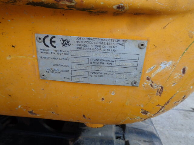 Μίνι εκσκαφέας JCB 8018: φωτογραφία 28
