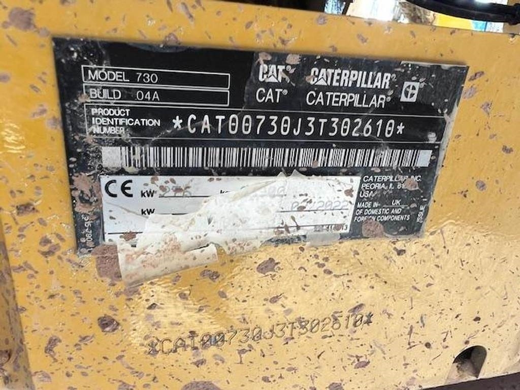 CAT 730 - Αρθρωτό φορτηγό: φωτογραφία 5 CAT 730 - Αρθρωτό φορτηγό: φωτογραφία 5