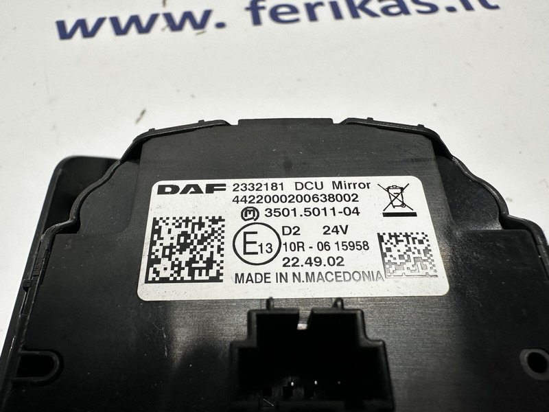 DAF windows and door lock switch - Ηλεκτρονική μονάδα ελέγχου για Φορτηγό: φωτογραφία 3 DAF windows and door lock switch - Ηλεκτρονική μονάδα ελέγχου για Φορτηγό: φωτογραφία 3