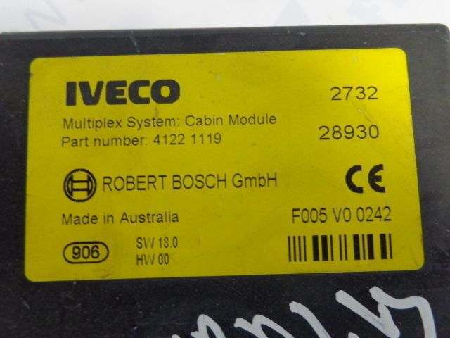 Iveco Multiplex System:Cabin Module ROBERT BOSCH GmbH - Ηλεκτρονική μονάδα ελέγχου για Φορτηγό: φωτογραφία 3 Iveco Multiplex System:Cabin Module ROBERT BOSCH GmbH - Ηλεκτρονική μονάδα ελέγχου για Φορτηγό: φωτογραφία 3