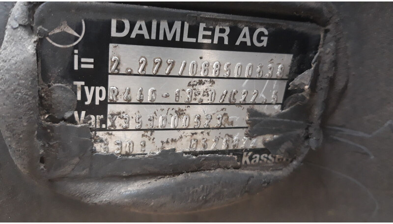 Mercedes-Benz differential - Διαφορικό για Φορτηγό: φωτογραφία 3 Mercedes-Benz differential - Διαφορικό για Φορτηγό: φωτογραφία 3