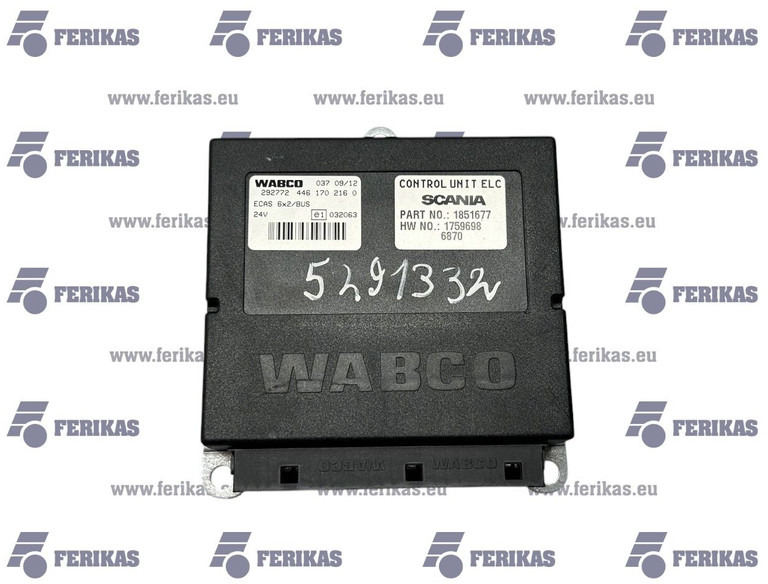 Wabco ECAS control unit - Ηλεκτρονική μονάδα ελέγχου για Φορτηγό: φωτογραφία 1 Wabco ECAS control unit - Ηλεκτρονική μονάδα ελέγχου για Φορτηγό: φωτογραφία 1