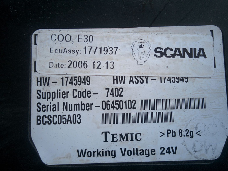 Bosch 1759696. 1851677. 1530440. 1526130. - Ηλεκτρονική μονάδα ελέγχου: φωτογραφία 3 Bosch 1759696. 1851677. 1530440. 1526130. - Ηλεκτρονική μονάδα ελέγχου: φωτογραφία 3