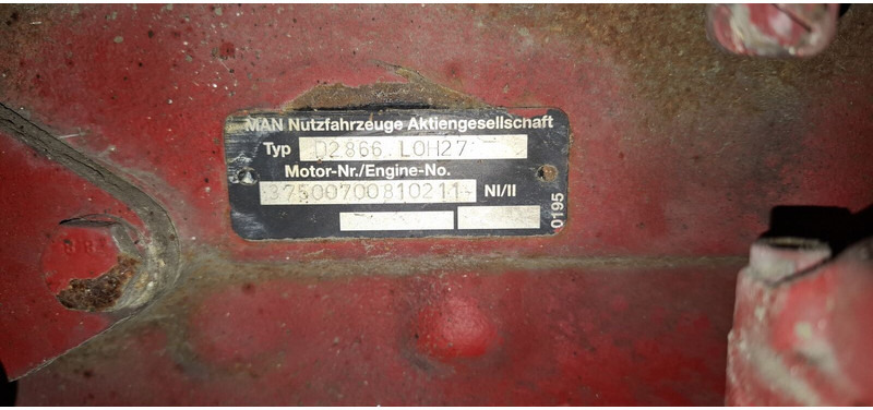 MAN D2866 LOH27 - Κινητήρας: φωτογραφία 5 MAN D2866 LOH27 - Κινητήρας: φωτογραφία 5