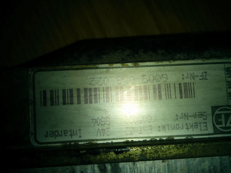 MAN Intarder EST-32 ZF-6009058022 - Ηλεκτρονική μονάδα ελέγχου: φωτογραφία 1 MAN Intarder EST-32 ZF-6009058022 - Ηλεκτρονική μονάδα ελέγχου: φωτογραφία 1