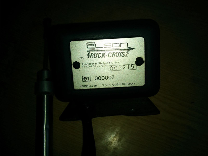 Ηλεκτρονική μονάδα ελέγχου Scania MaxiMum Controol / Truck-Cruise ELSON: φωτογραφία 6 Ηλεκτρονική μονάδα ελέγχου Scania MaxiMum Controol / Truck-Cruise ELSON: φωτογραφία 6