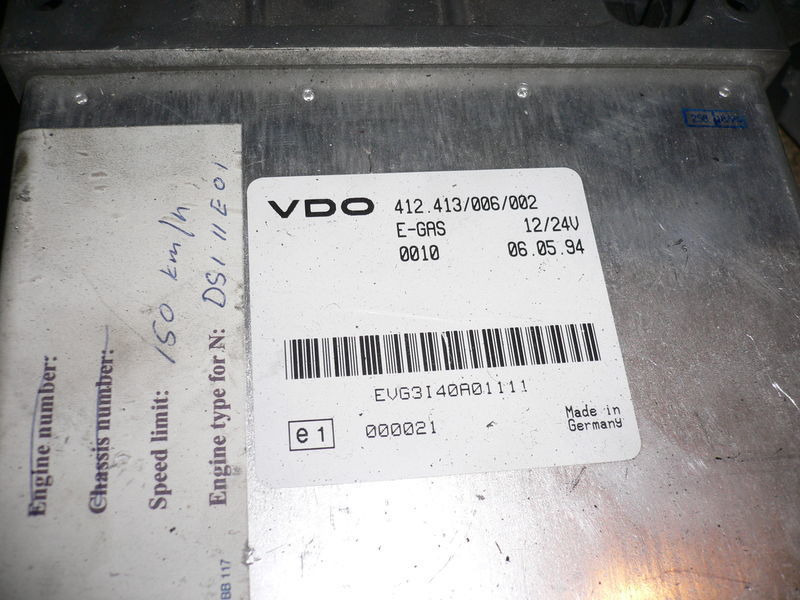 Scania VDO 412.413/006/002 - Ηλεκτρονική μονάδα ελέγχου: φωτογραφία 2 Scania VDO 412.413/006/002 - Ηλεκτρονική μονάδα ελέγχου: φωτογραφία 2