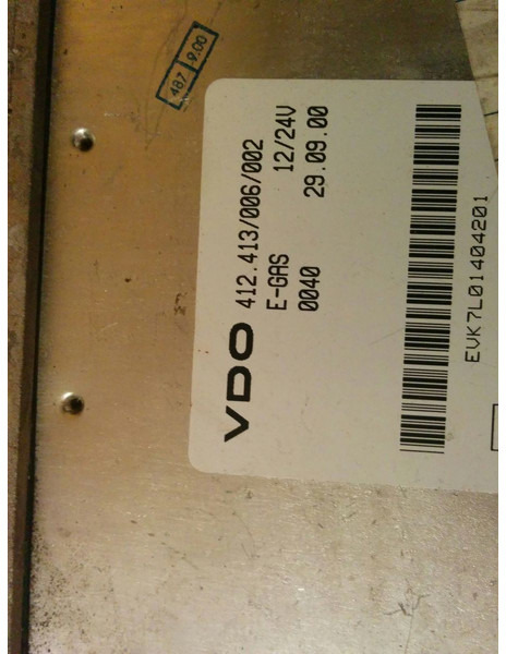 Scania VDO 412.413/006/005 412.413/006/002 - Ηλεκτρονική μονάδα ελέγχου: φωτογραφία 3 Scania VDO 412.413/006/005 412.413/006/002 - Ηλεκτρονική μονάδα ελέγχου: φωτογραφία 3