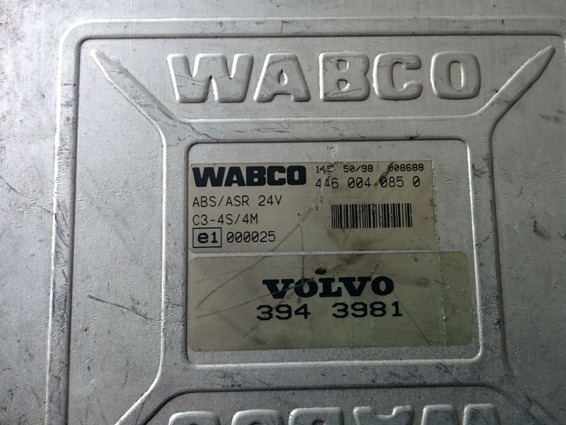 Scania Wabco C3-4S/M 4460040850 . 4480030790. 4460030510. 4460040540.44 - Ηλεκτρονική μονάδα ελέγχου: φωτογραφία 3 Scania Wabco C3-4S/M 4460040850 . 4480030790. 4460030510. 4460040540.44 - Ηλεκτρονική μονάδα ελέγχου: φωτογραφία 3