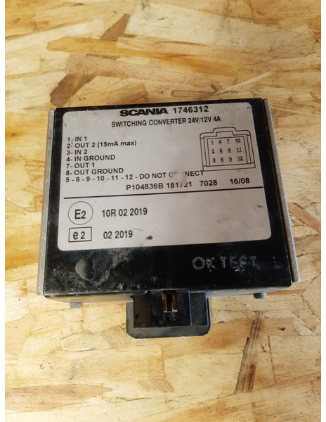 Spheros Converter 24V/12V 4A Scania - Ηλεκτρικό σύστημα: φωτογραφία 2 Spheros Converter 24V/12V 4A Scania - Ηλεκτρικό σύστημα: φωτογραφία 2