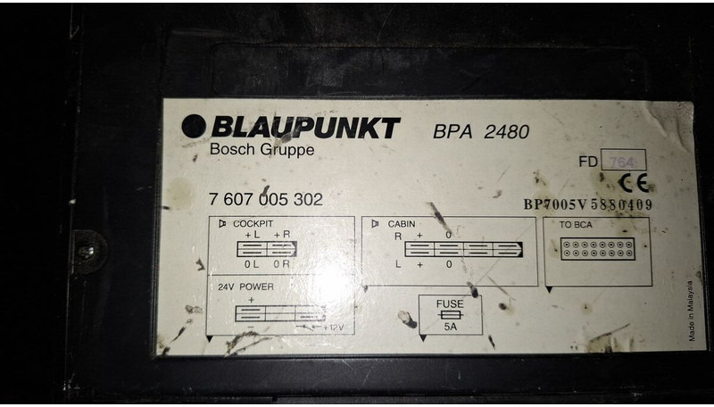 Volvo Blaupunkt BPA49 - Ηλεκτρονική μονάδα ελέγχου: φωτογραφία 4 Volvo Blaupunkt BPA49 - Ηλεκτρονική μονάδα ελέγχου: φωτογραφία 4