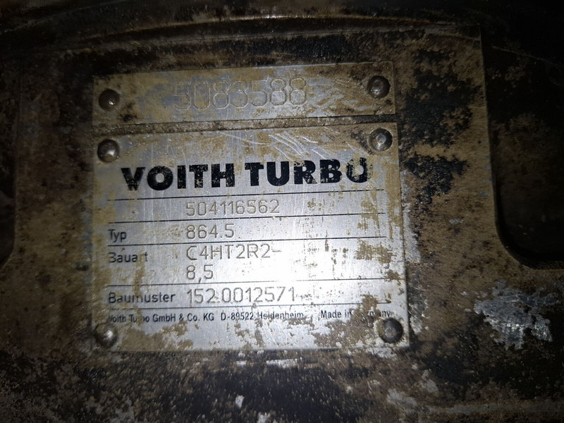 Volvo VOITH 864.5 \ 854.5 \ 854.3E. 864.3E/ 864.3/ 861/ 863 - Κιβώτιο ταχυτήτων: φωτογραφία 3 Volvo VOITH 864.5 \ 854.5 \ 854.3E. 864.3E/ 864.3/ 861/ 863 - Κιβώτιο ταχυτήτων: φωτογραφία 3